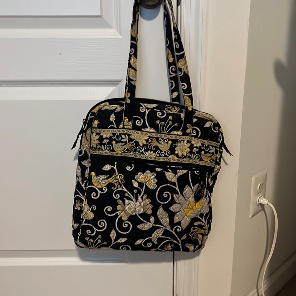 Vera Bradley bag. Black and gold perfect condition